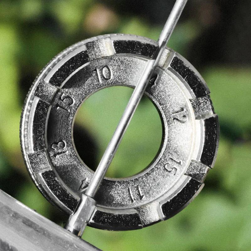 Image from Bicycle-Spoke-Nipple-Wrench-8-Spoke-Sizes/